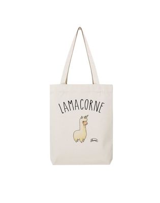 LAMACORNE - Tote Bag  Natural  en coton | Maisons du Monde