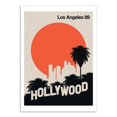 LOS ANGELES 89 -  Affiche d'art 50 x 70 cm | Maisons du Monde