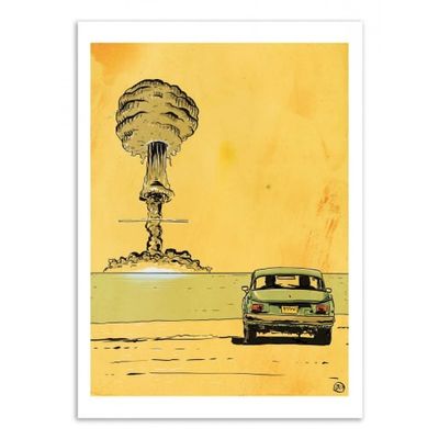 BOMB ROMANCE -  Affiche d'art 50 x 70 cm | Maisons du Monde
