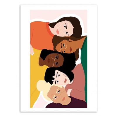 SORORITÉ -  Affiche d'art 50 x 70 cm | Maisons du Monde