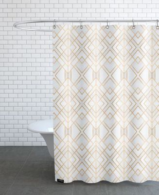 Rideau de douche en polyester en Blanc/150x200 | Maisons du Monde