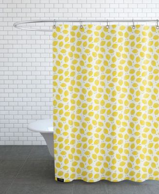 Rideau de douche en polyester en Jaune & /150x200 | Maisons du Monde