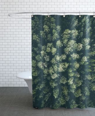 Rideau de douche en polyester en Vert/150x200 | Maisons du Monde