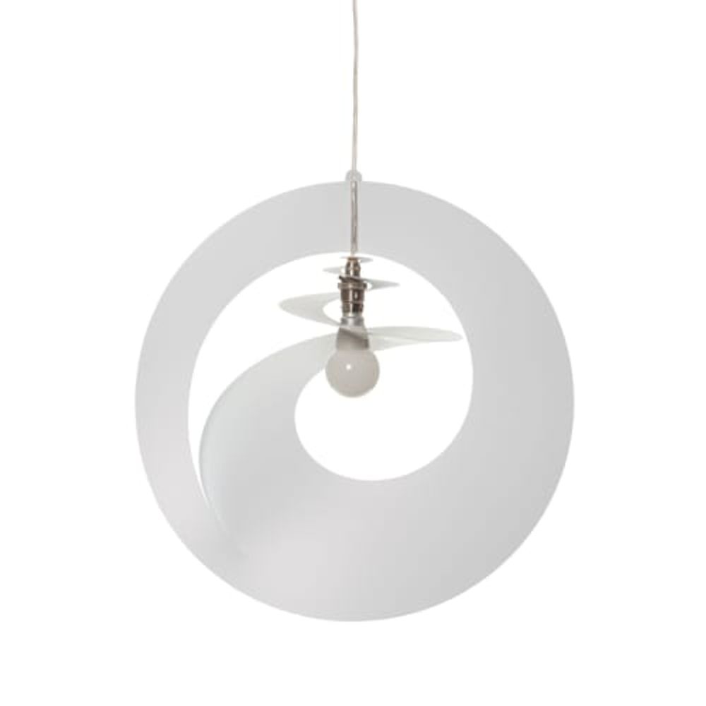 Lampe suspension blanche D47 | Maisons du Monde