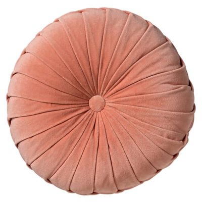Coussin garni en coton rose 45x45 | Maisons du Monde