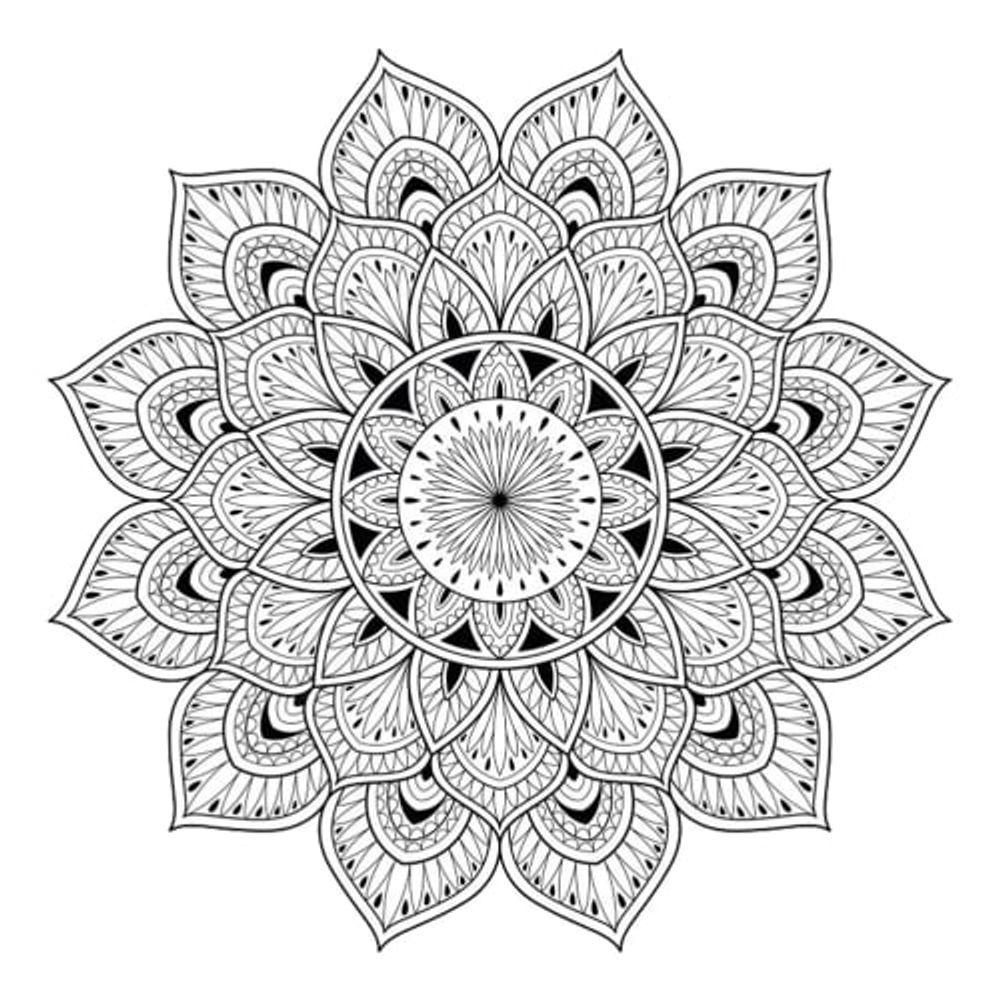 Décoration adhésive murale mandala 50x70cm | Maisons du Monde