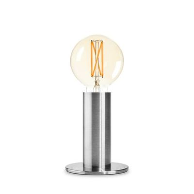 Lampe à poser variateur tactile ampoule LED globe filament métal | Maisons du Monde