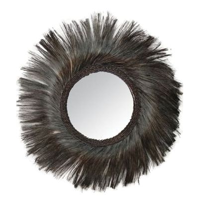 Miroir en feuilles d'abaca D90 | Maisons du Monde