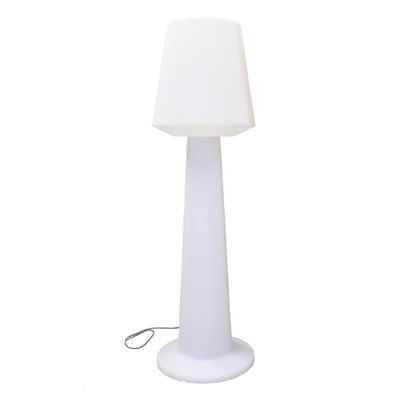 Lampadaire design filaire plastique blanc H110cm | Maisons du Monde