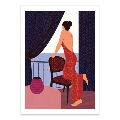 ITALY STYLE - JOEY GUIDONE -  Affiche d'art 50 x 70 cm | Maisons du Monde