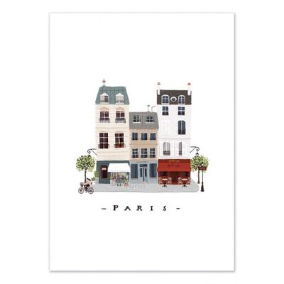 PARIS - MAJA TOMLJANIC -  Affiche d'art 50 x 70 cm | Maisons du Monde
