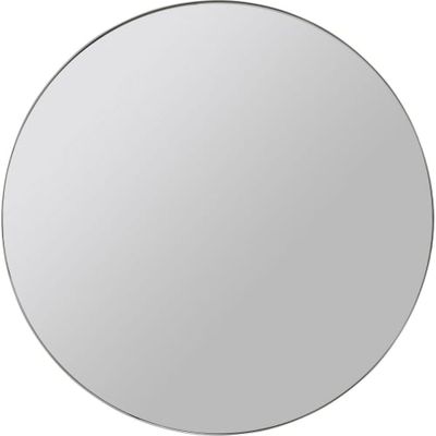 Miroir rond en métal chromé D60 | Maisons du Monde