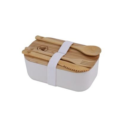 Lunchbox avec couverts | Maisons du Monde