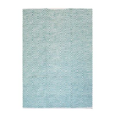 Tapis design en Coton Bleu ciel 120x170 cm | Maisons du Monde