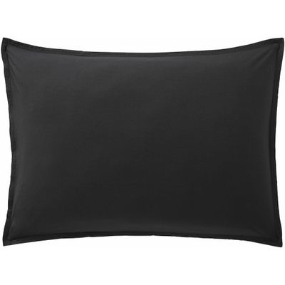 Taie d'oreiller coton noir 50x70 cm | Maisons du Monde