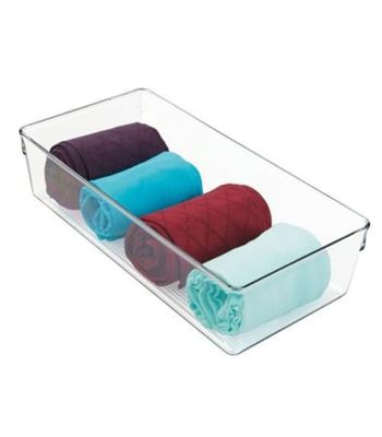 Bac de rangement pour serviette transparent | Maisons du Monde