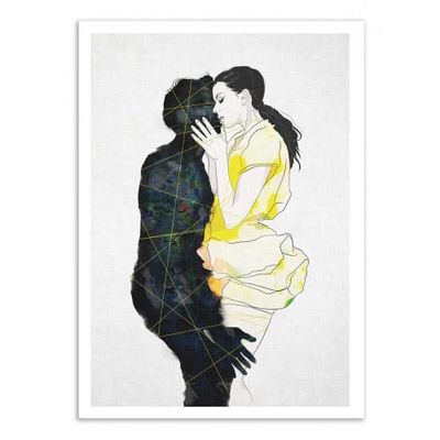 KISS -  Affiche d'art 50 x 70 cm | Maisons du Monde