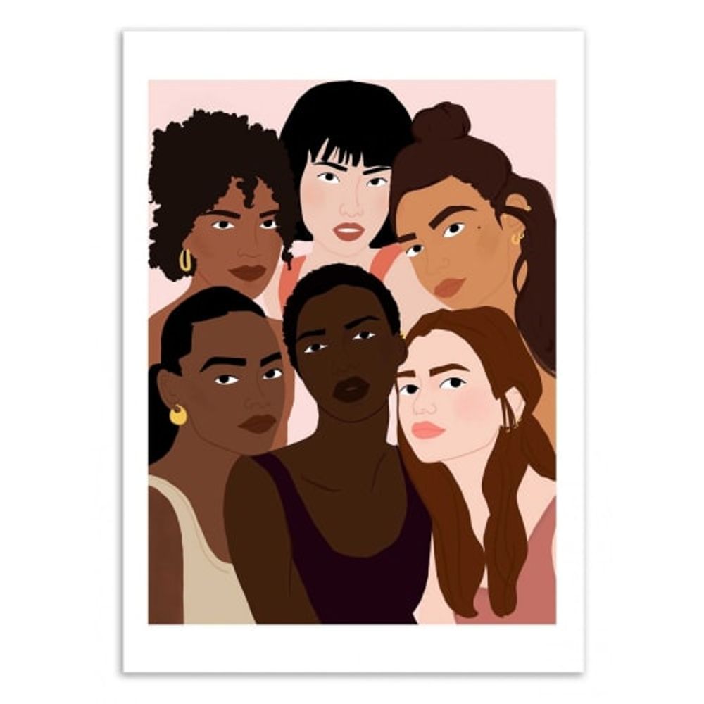 BEAUTY EVERYWHERE -  Affiche d'art 50 x 70 cm | Maisons du Monde
