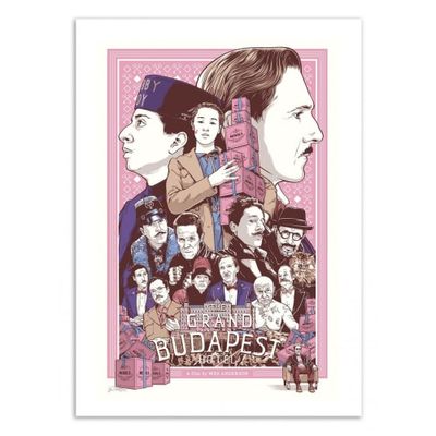 THE GRAND BUDAPEST HOTEL -   Affiche d'art 50 x 70 cm | Maisons du Monde