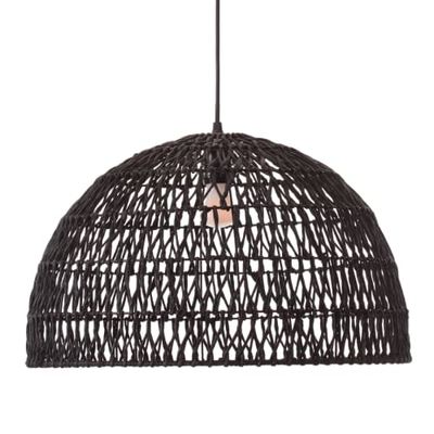 Suspension en papier noir | Maisons du Monde