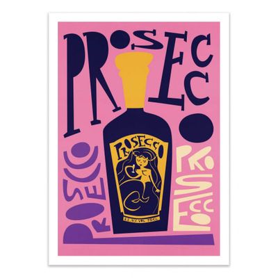 PROSECCO -  Affiche d'art 50 x 70 cm | Maisons du Monde
