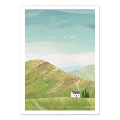 VISIT SCOTLAND -  Affiche d'art 50 x 70 cm | Maisons du Monde