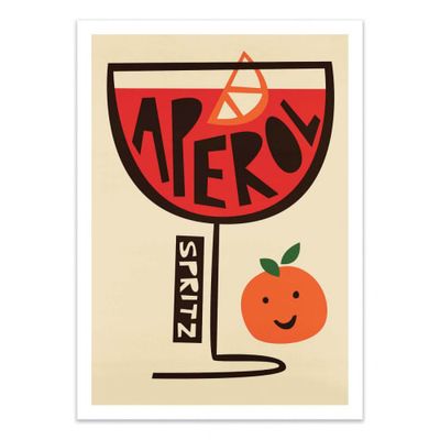 APEROL SPRITZ -  Affiche d'art 50 x 70 cm | Maisons du Monde