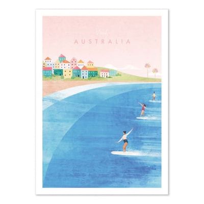 VISIT AUSTRALIA -  Affiche d'art 50 x 70 cm | Maisons du Monde
