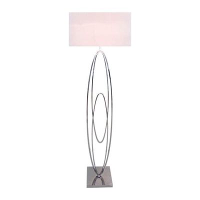 Lampadaire métal gris H158cm | Maisons du Monde