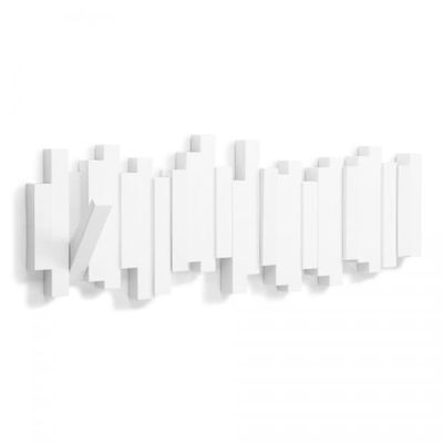 Porte manteaux barrettes blanc | Maisons du Monde