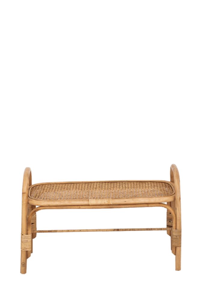 Banc cannage 70cm | Maisons du Monde