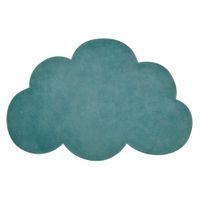 Tapis nuage en Coton Vert émeraude | Maisons du Monde