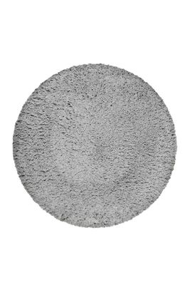 Tapis rond gris issu à 100% de matière recyclée 80 rd. | Maisons du Monde