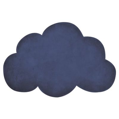 Tapis nuage en Coton Bleu marine | Maisons du Monde