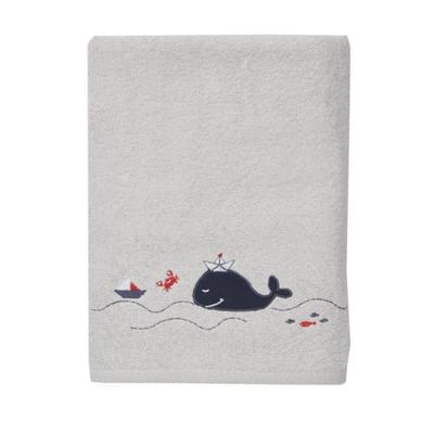 Drap de douche enfant coton glacier 70x130 | Maisons du Monde