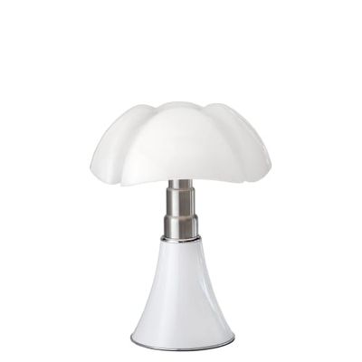Lampe en métal blanc H62cm | Maisons du Monde