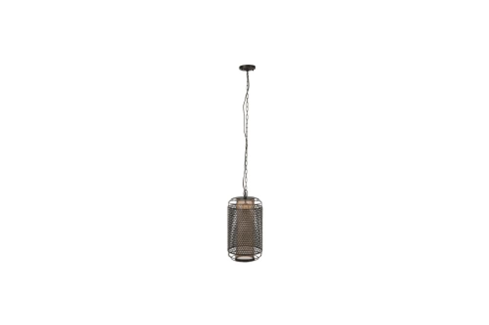 Suspension M en métal noir | Maisons du Monde