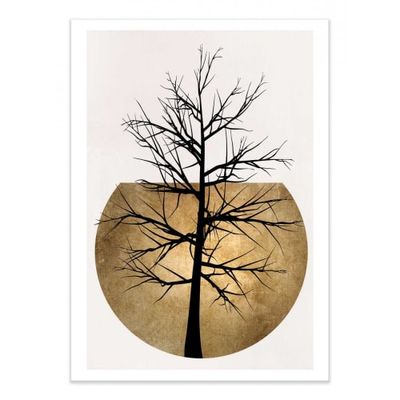 IN THE WILD - KUBISTIKA -  Affiche d'art 50 x 70 cm | Maisons du Monde