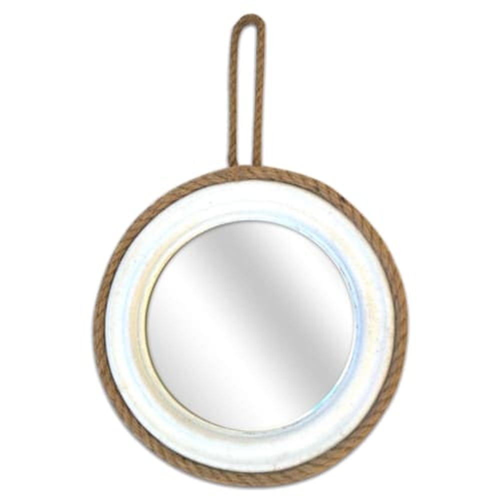Miroir rond à suspendre cordage D18 | Maisons du Monde
