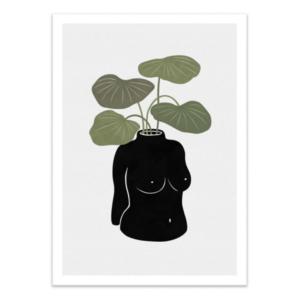 BOOB-TANICAL VASE -  Affiche d'art 50 x 70 cm | Maisons du Monde