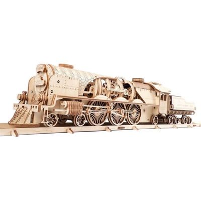 Maquette en bois train à vapeur 3D | Maisons du Monde