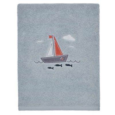 Drap de bain  Bleu Arctic | Maisons du Monde