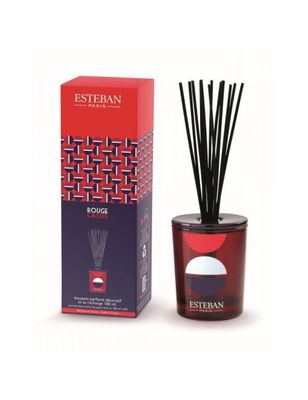 Bouquet parfumé décoratif et sa recharge 100ml Rouge Cassis - Esteban | Maisons du Monde