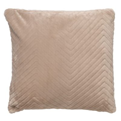 Coussin avec motifs Grège 45x45 | Maisons du Monde