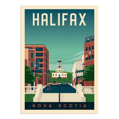 Affiche Halifax  21x29,7 cm | Maisons du Monde