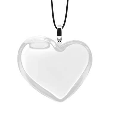 Pendentif en verre souffl