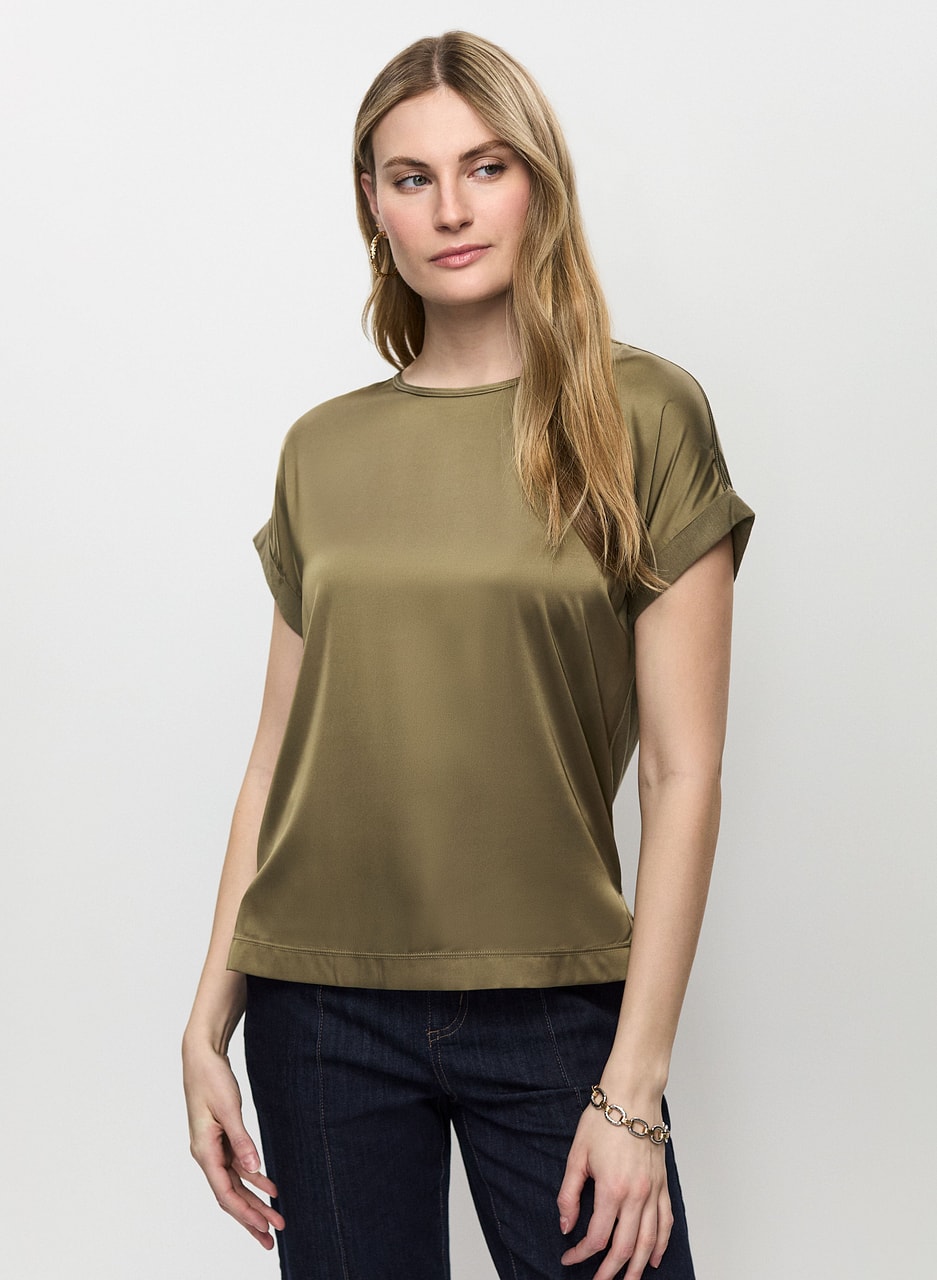 Satin T-Shirt