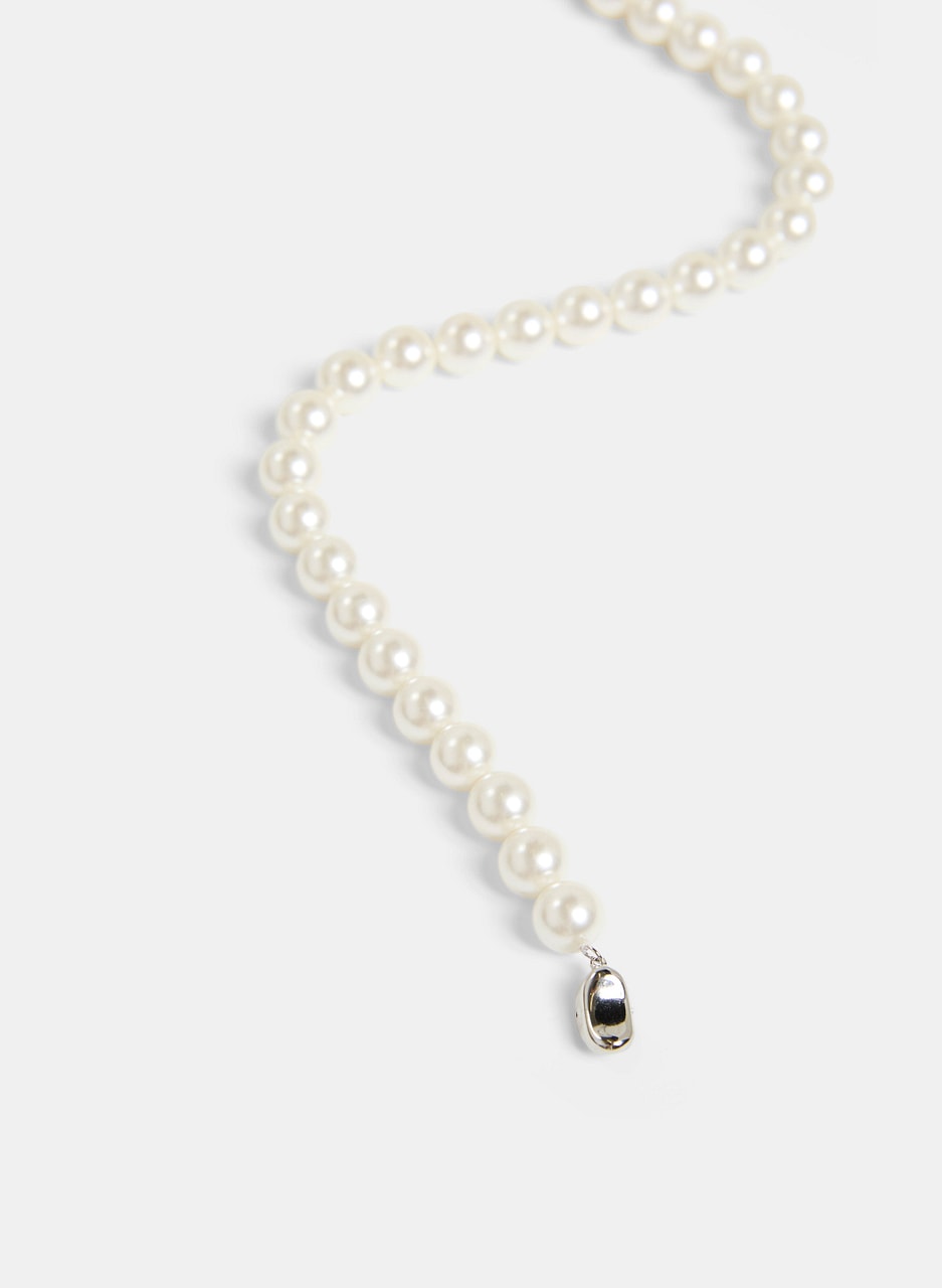 Glass Pearl Necklace