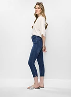 Slim Leg Denim Capris