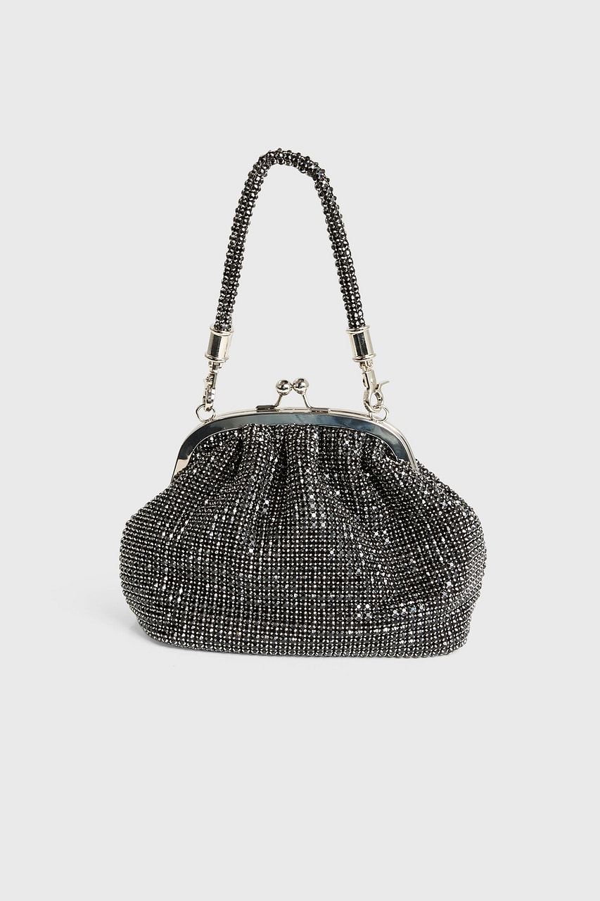 Embellished Pouch Evening Bag